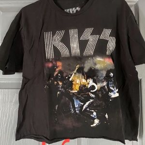 Original concert shirt cropped